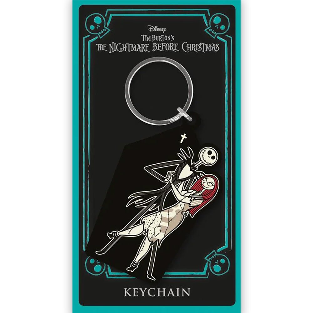 NIGHTMARE BEFORE CHRISTMAS - Jack & Sally Coffin / ラバー・キーリング